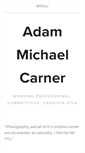 Mobile Screenshot of adamcarner.com